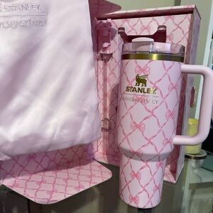Stanley x LoveShackFancy Pink Tumbler 40 oz